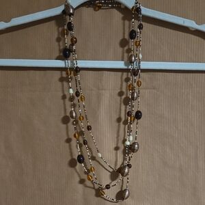 Elegant Multi-Color Beaded Necklace